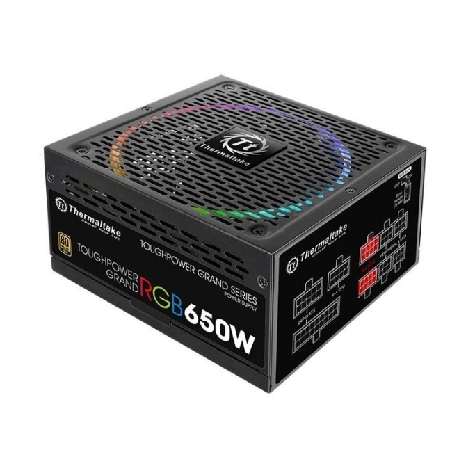 toughpower grand rgb sync 650w modulárny zdroj 80 plus gold