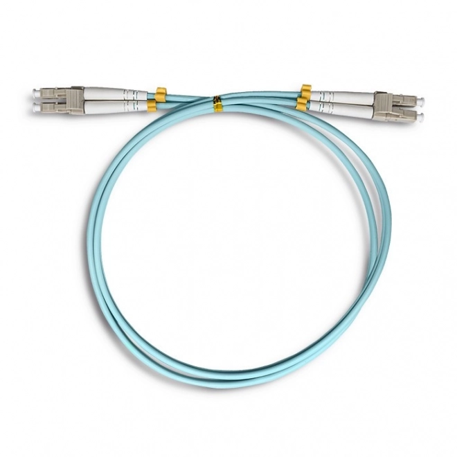 Patchcord LC/UPC-LC/UPC OM3 multimódový 1m