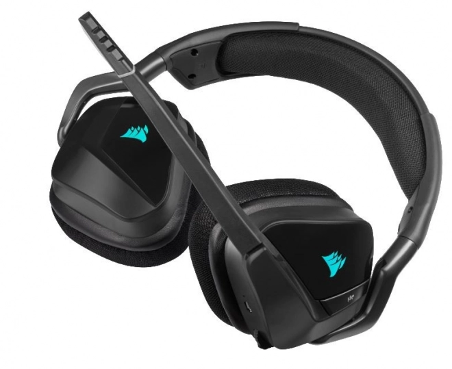 Bezdrôtové slúchadlá Void RGB Elite v uhlíkovej farbe