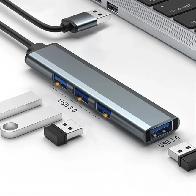 USB hub 3.0 Qoltec 4 porty