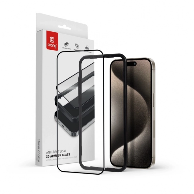 3D ochranné sklo na iPhone 15 Pro Max