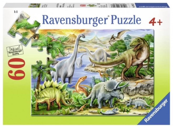 Ravensburger Puzzle Prehistorický život