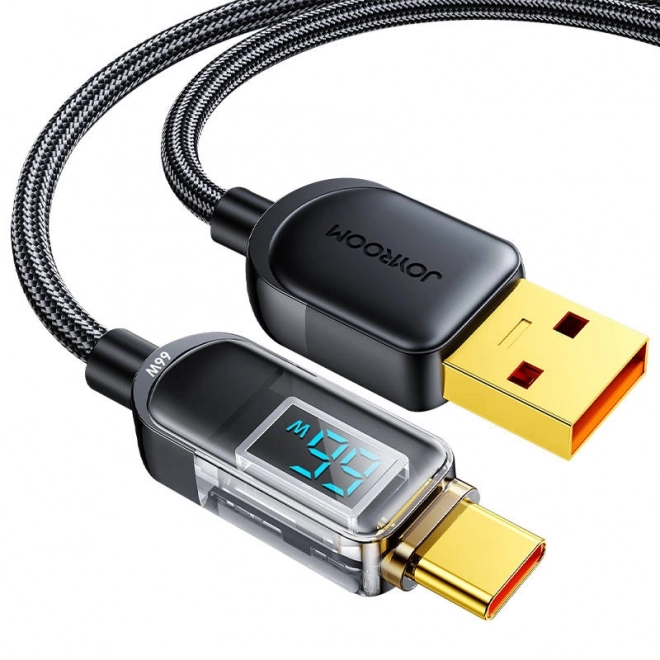 Kábel Usb-A Typ C 1,2 M Čierny