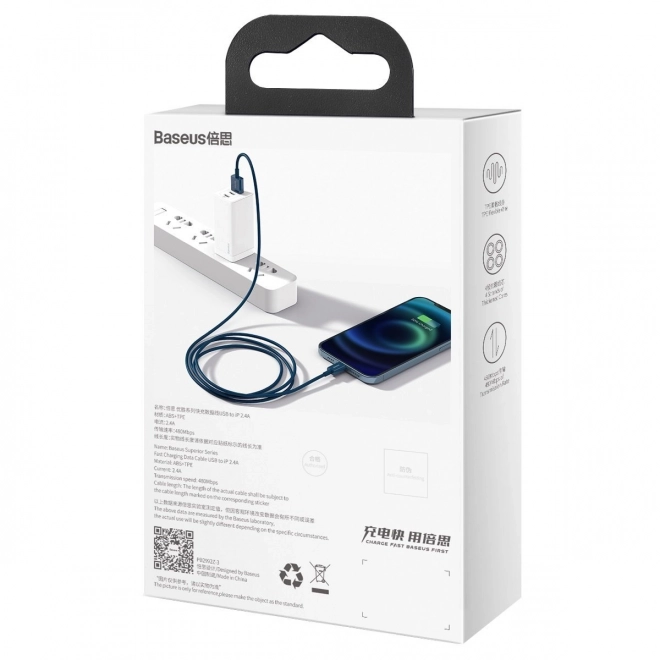 Kábel Baseus USB na iP