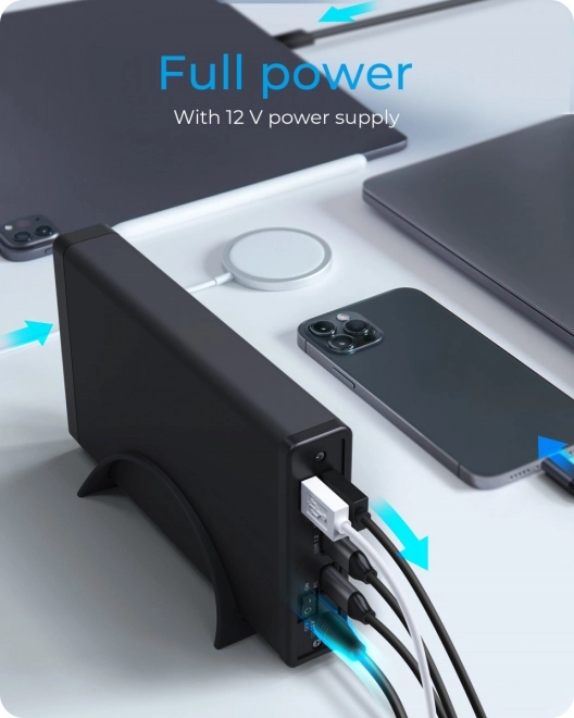 Obal na pevný disk s USB-C HUB ICY BOX