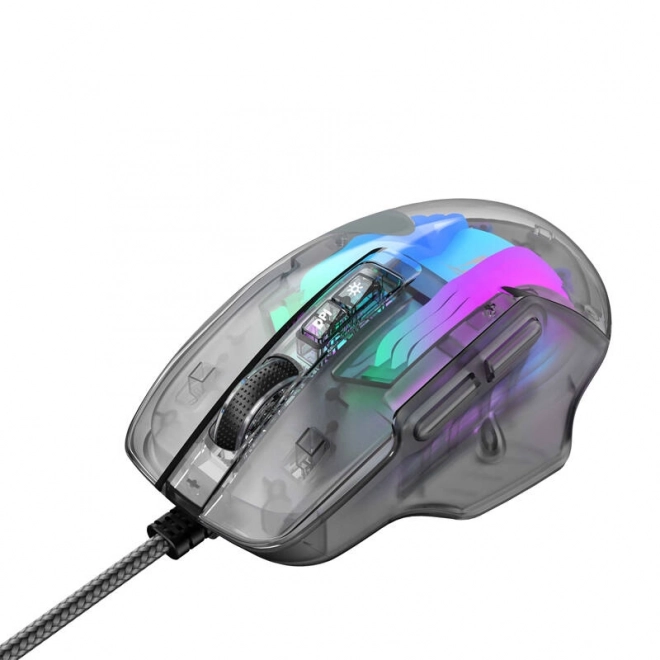 Kabelová herná myš s RGB podsvietením