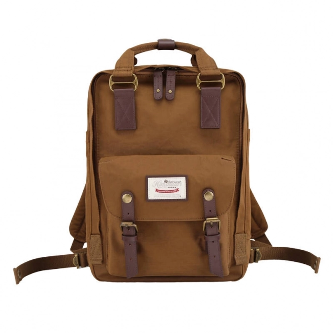 Batoh na notebook Himawari 14'' hnedý