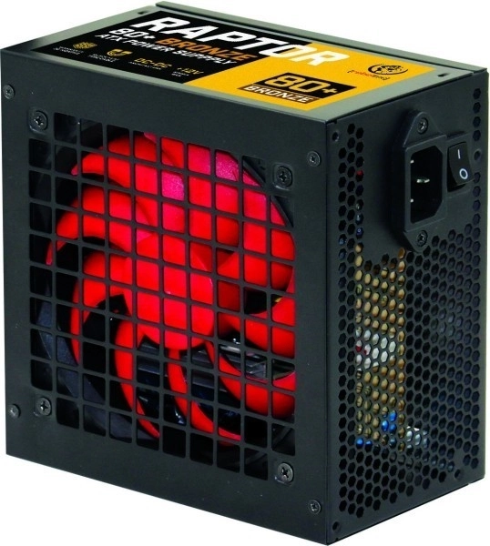 Napájací zdroj ATX Rebeltec Raptor 600W BRONZE 80+