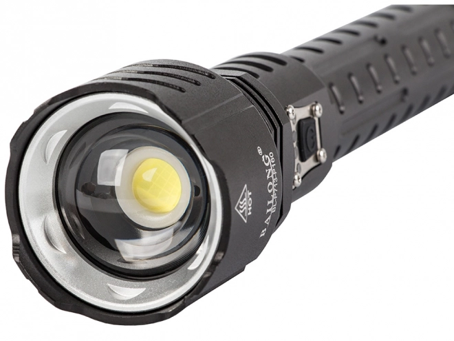 Vojenská taktická baterka s led Cree XHP160 a funkciou zoom