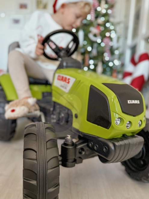 FALK Šliapací traktor Claas Arion 430 s ťažným zariadením