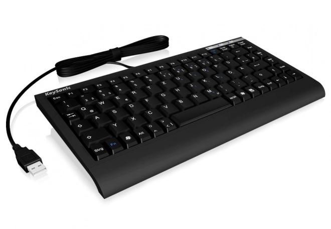 Malá klávesnica s US rozložením a PS/2+USB pripojením