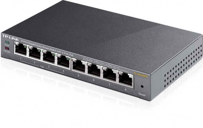 TP-Link 8-portový gigabitový smart switch s 4 PoE portmi