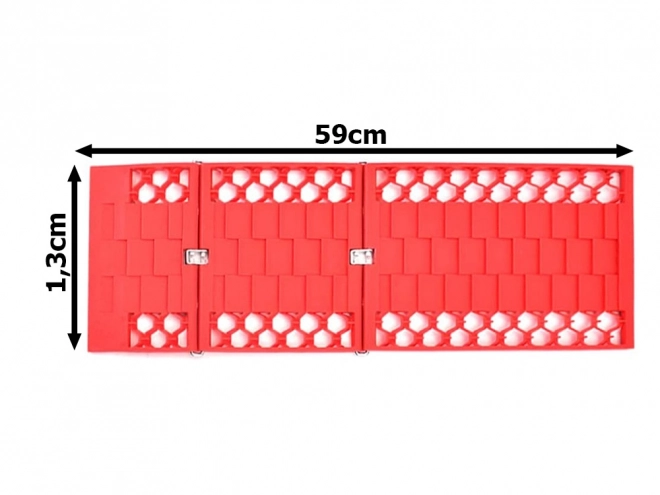 Skladacie protišmykové podložky pre karavan 2 ks off road na sneh a blato