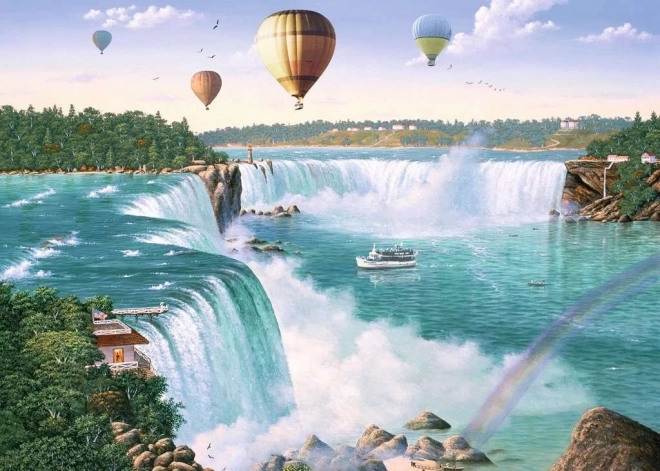 Ravensburger Puzzle Niagarské vodopády 1000 dielikov