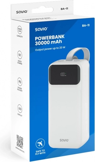 Obria kapacita 30000 mAh na dni bez zásuvky