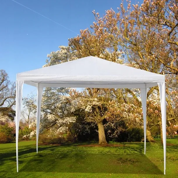 Pavilón Záhradný Stan 3x3 m Biely