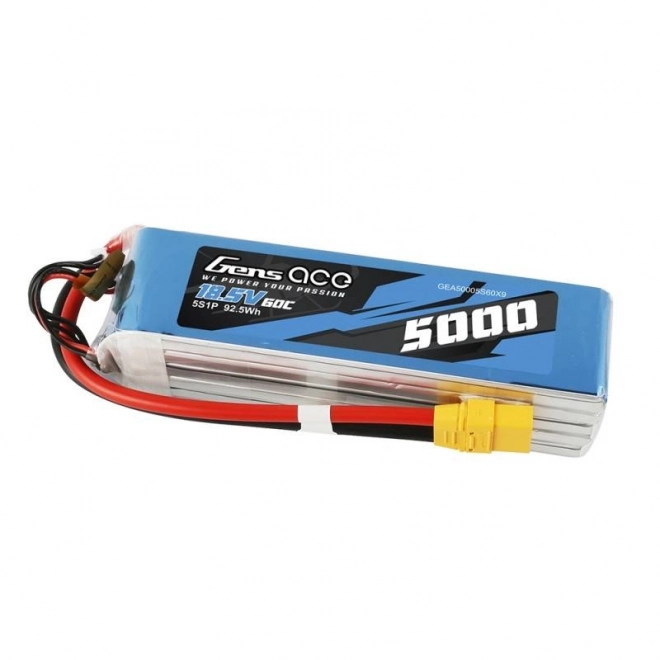 LiPo batéria Gens Ace 5000mAh 18,5V 60C pre RC modely