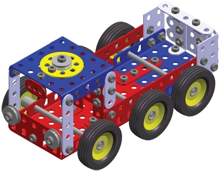 Stavebnica odťahové vozidlo MERKUR