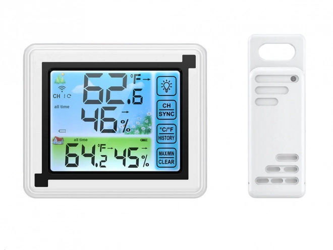 Bezdrôtová meteostanica s hygrometrom a teplomerom