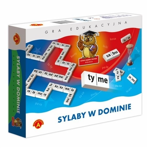 Slabiky v dominu spoločenská hra