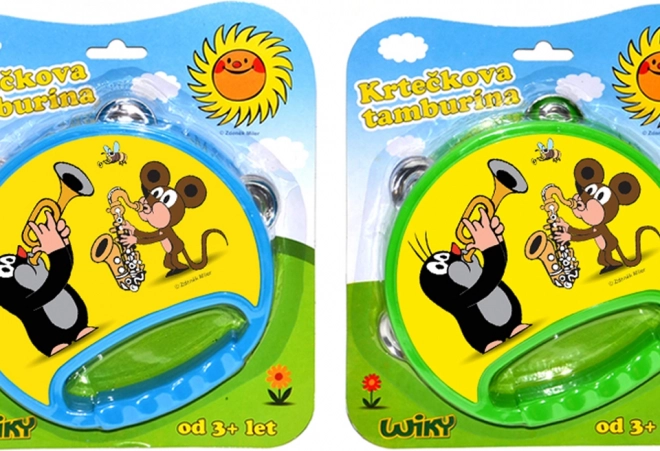 Detská tamburína KRTKO 18 cm