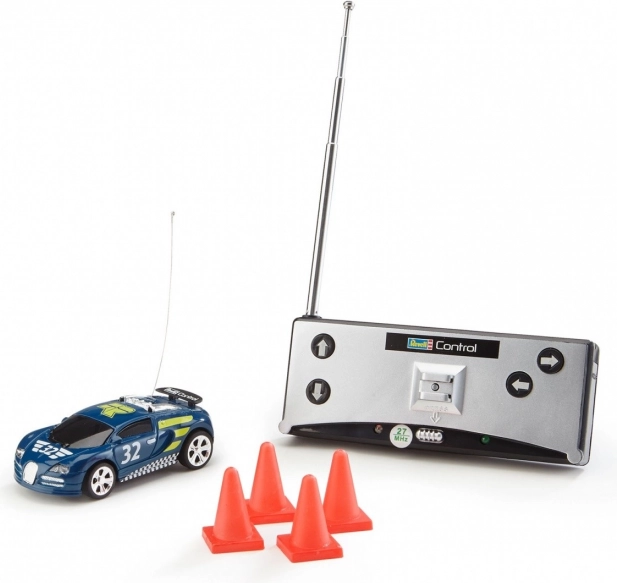Mini RC závodné auto - modré