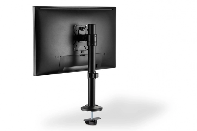 Ergonomický čierny stolový držiak na monitor
