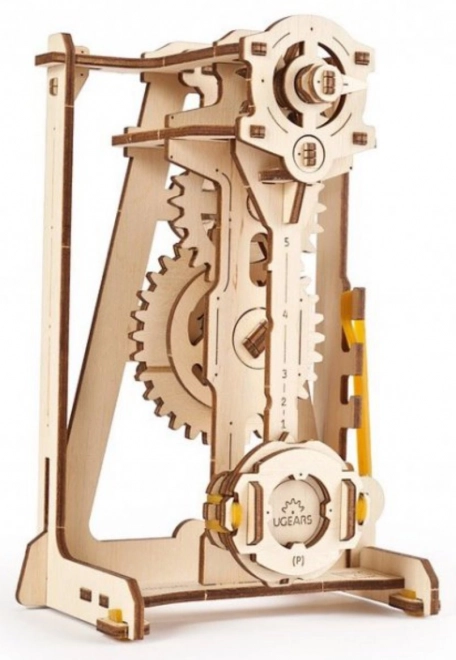 Ugears 3D puzzle - kyvadlový metronóm 92 dielikov