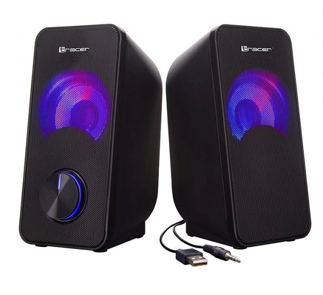 Reproduktory s RGB podsvietením