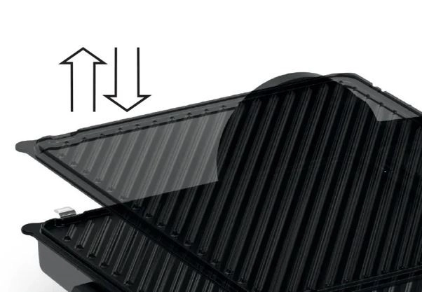 Elektrický kontaktný gril 3v1
