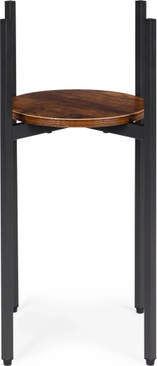 Štýlová drevená polica pre rastliny aj dekorácie