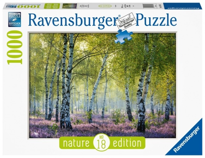 Puzzle Brezový les, Francúzsko 1000 dielikov