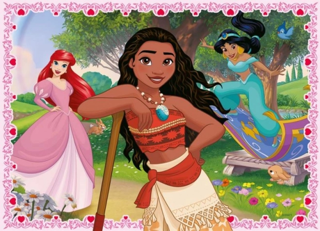 Puzzle Disney: Princezné 4x100 dielikov