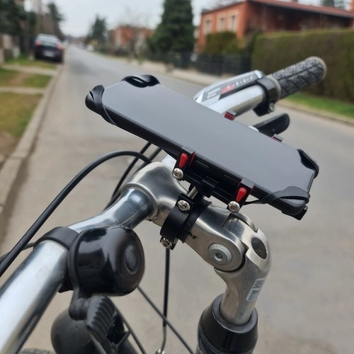 Držiak telefónu na bicykel s gumičkou U18313