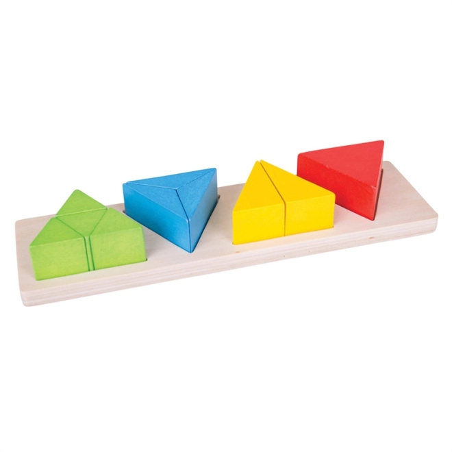 Trojuholníkové zlomky na hravé učenie matematiky