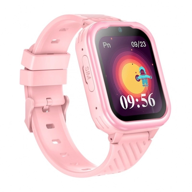 Smart hodinky pre deti Garett Essa 4G Ružová