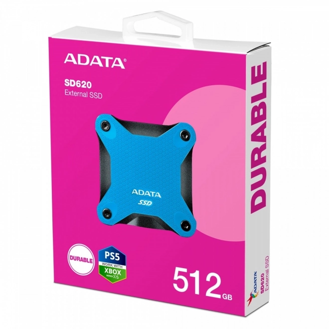 Externý SSD disk ADATA SD620 512GB Modrý