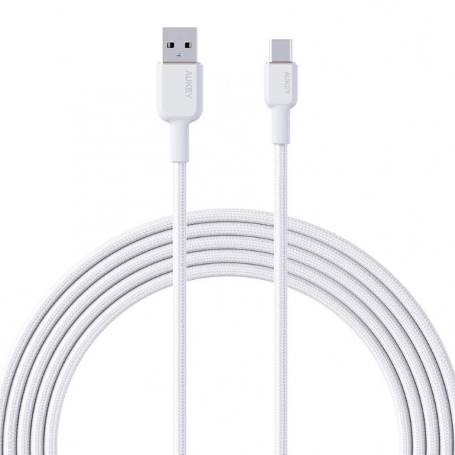 Kábel USB-A na USB-C 60W biely