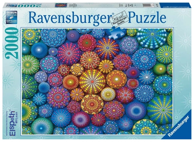 Ravensburger Puzzle Dúhové Mandaly 2000 Dielikov