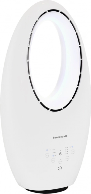 Stojanový ventilátor bez lopatiek s LED osvetlením 60W