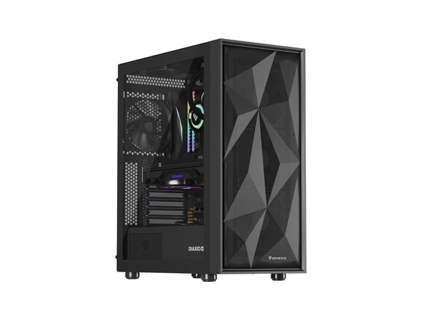 Obudova Genesis Diaxid 605F midi tower USB-C čierna