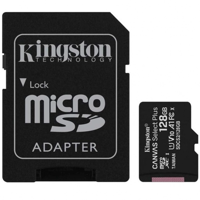 Pamäťová karta microSD 128GB Canvas Select Plus s adaptér