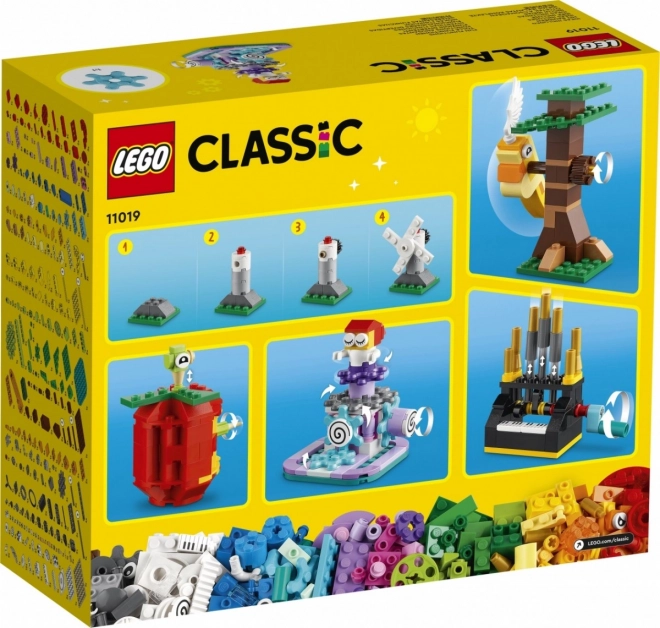 Kocky LEGO Classic 11019 a ich vlastnosti