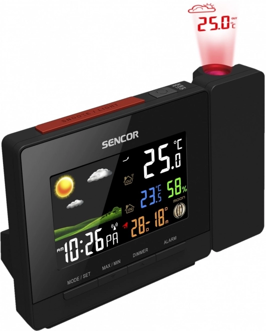 Projektorová meteostanica SENCOR SWS 5400