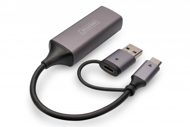 Digitus USB-C a USB-A adaptér na RJ45 2.5 Gigabit Ethernet