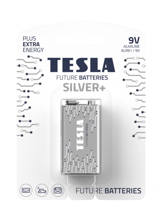 Alkalická batéria Tesla 9V