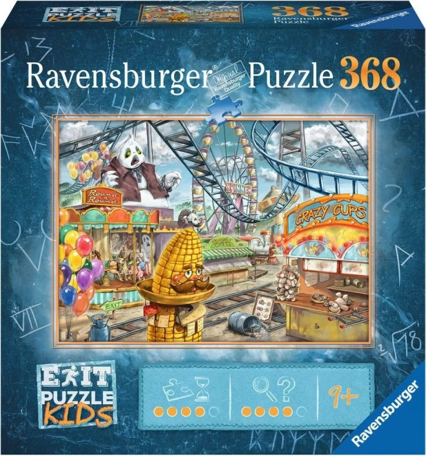 Ravensburger Únikové EXIT puzzle Zábavný park 368 dielov