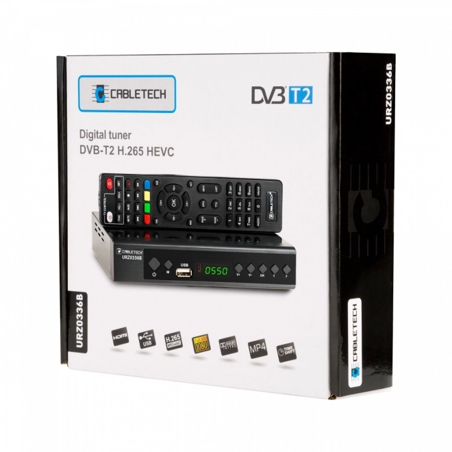 Tuner DVB-T2 s podporou HEVC H.265