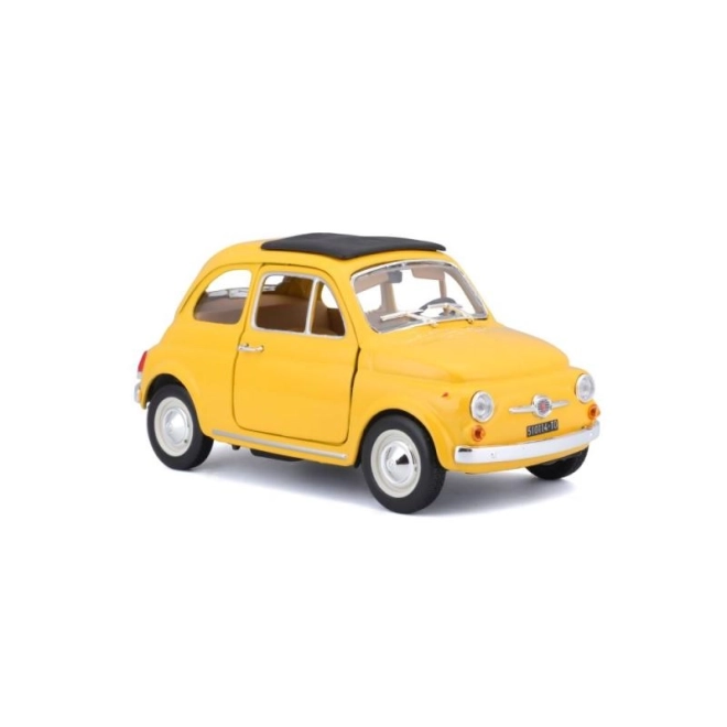 Bburago 1:24 Fiat 500 F 1965 žltá