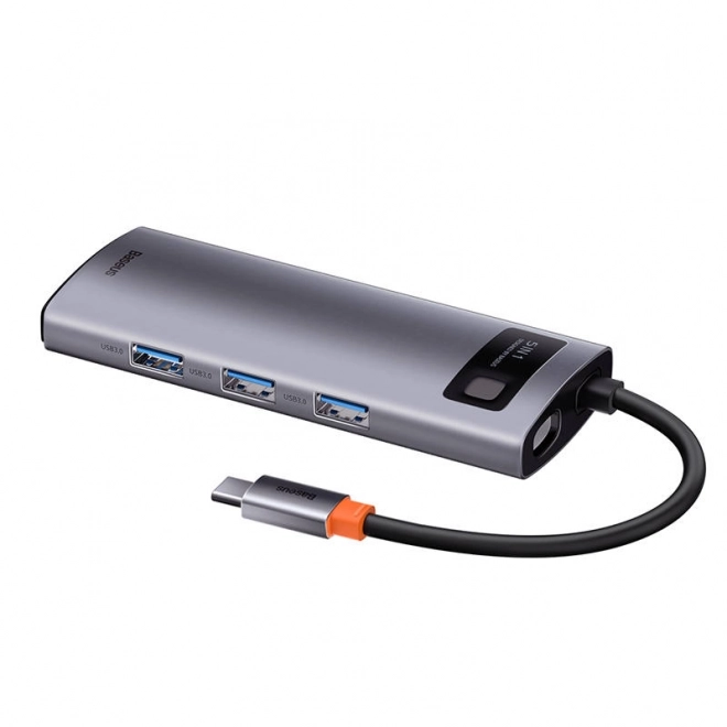 Adaptér 5v1 Baseus USB-C na HDMI, USB 3.0 a PD